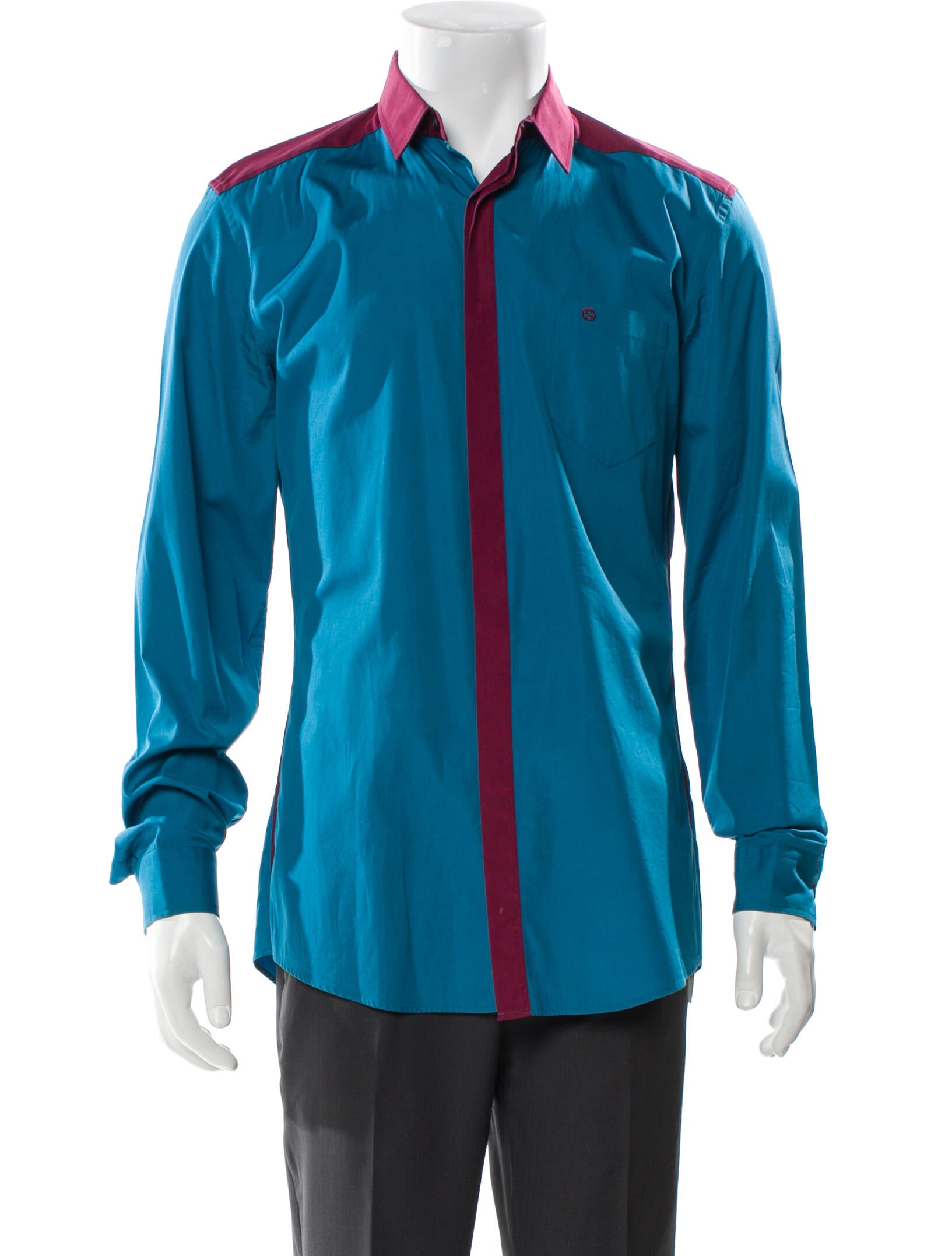 Gucci Long Sleeve Dress Shirt