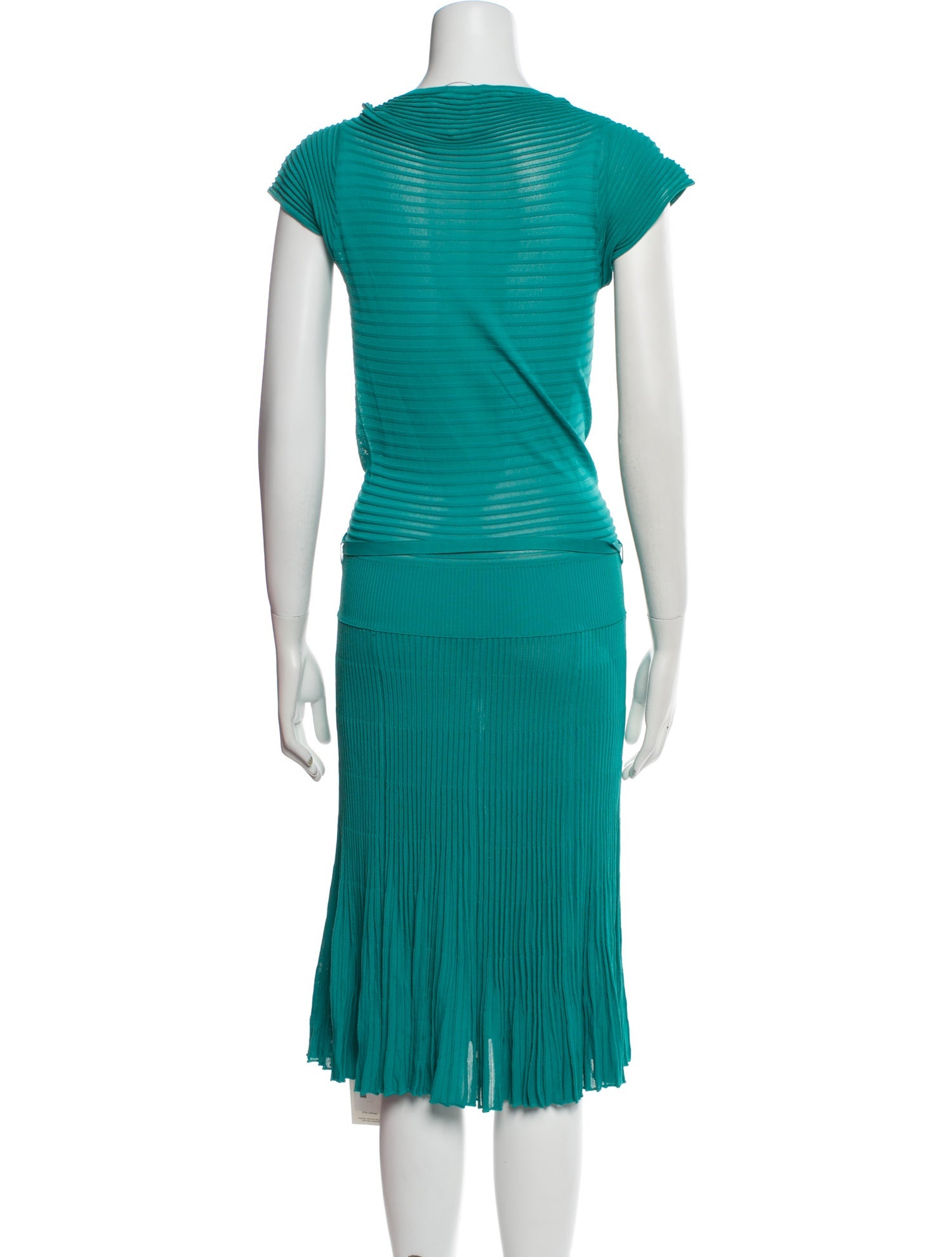 Gucci Plunge Neckline Long Dress