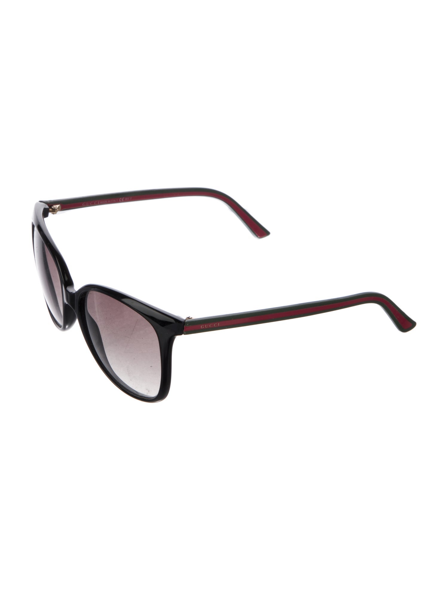 Gucci Web Accent Oversize Sunglasses