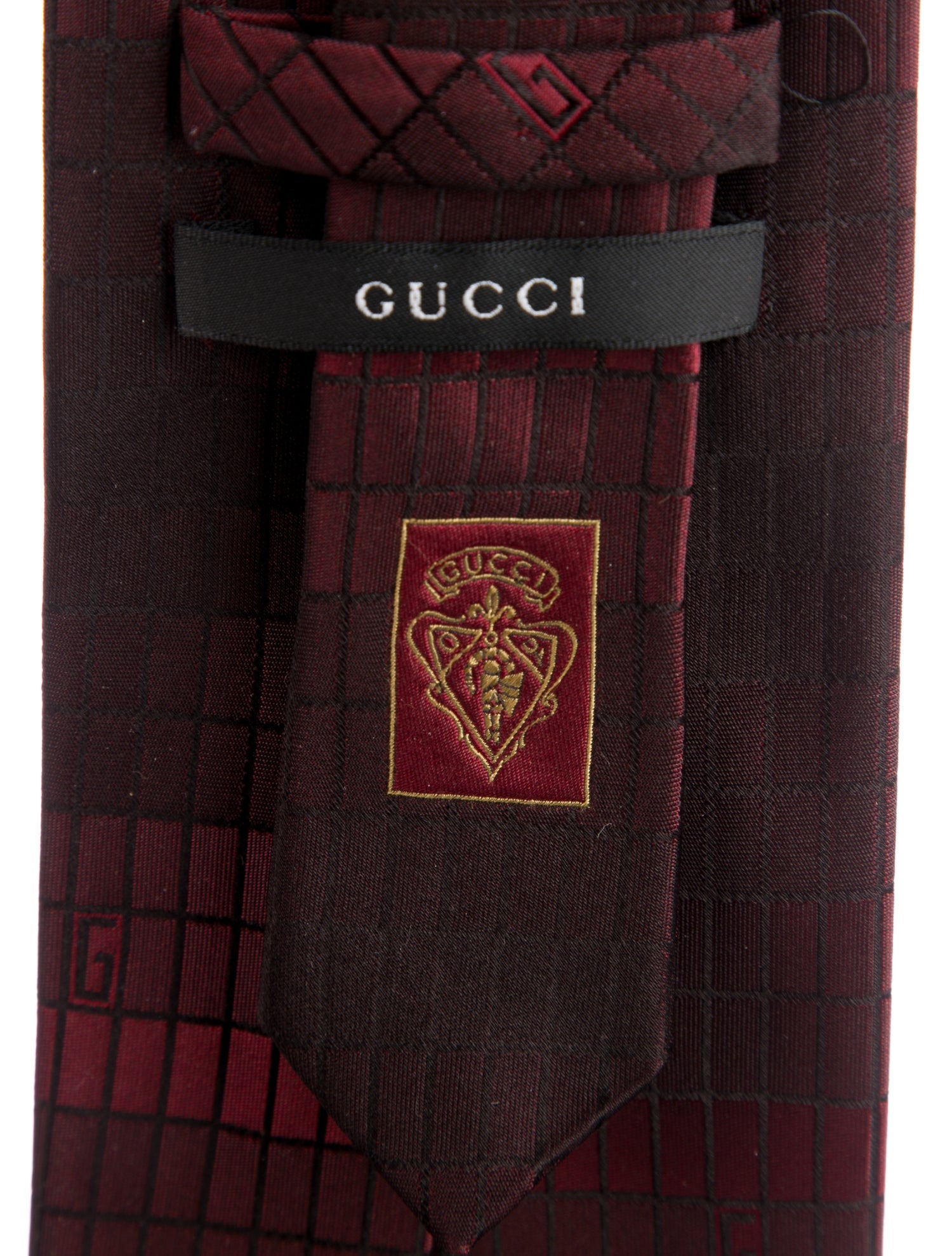Gucci Patterned Silk Tie
