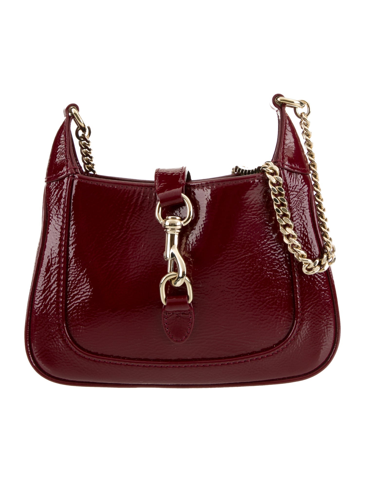 Gucci Patent Leather Jackie Notte Mini