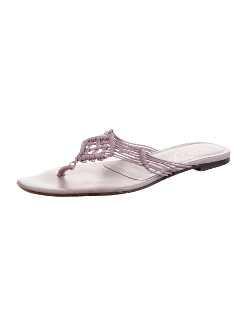 Gucci Leather Slides