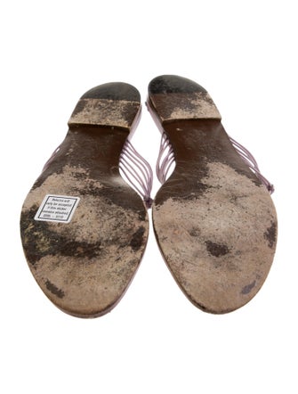 Gucci Leather Slides