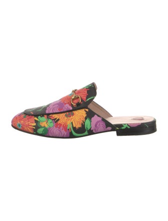 Gucci Horsebit Accent Leather Mules