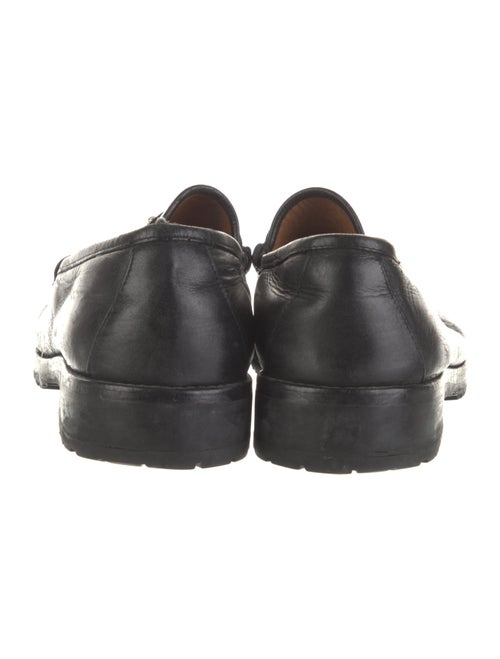 Gucci Horsebit Accent Leather Dress Loafers
