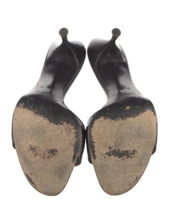 Gucci Leather Slides