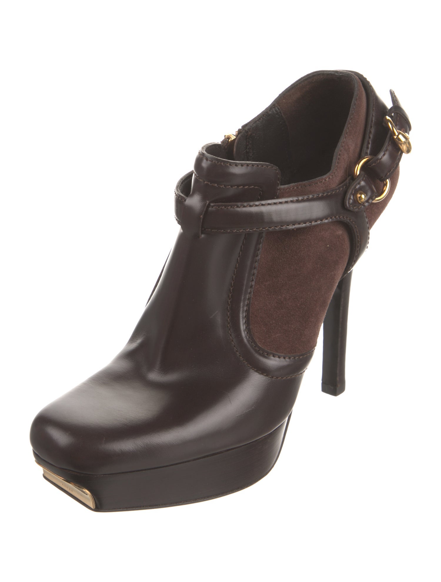 Gucci Leather Slingback Pumps