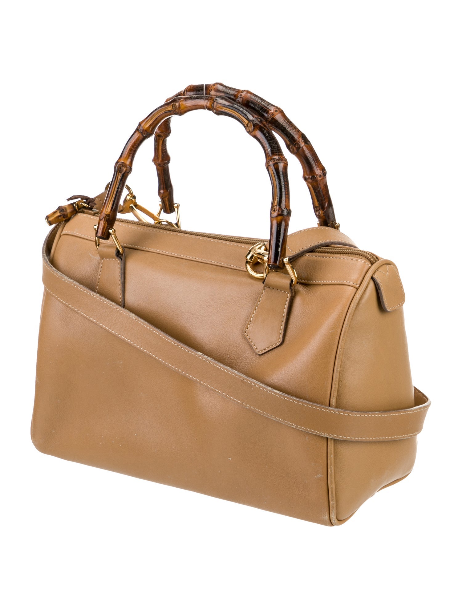 Gucci Leather Top Handle Bag