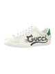 Gucci Leather Colorblock Pattern Sneakers