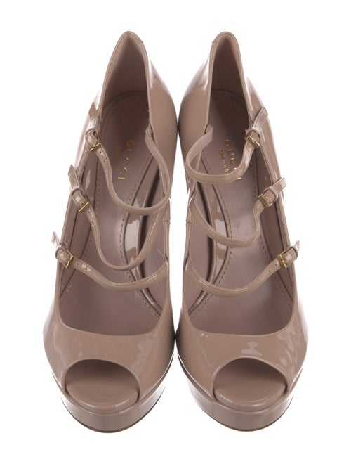 Gucci Lisbeth Patent Leather Pumps