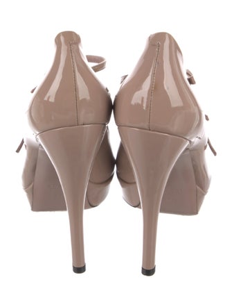 Gucci Lisbeth Patent Leather Pumps