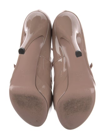 Gucci Lisbeth Patent Leather Pumps