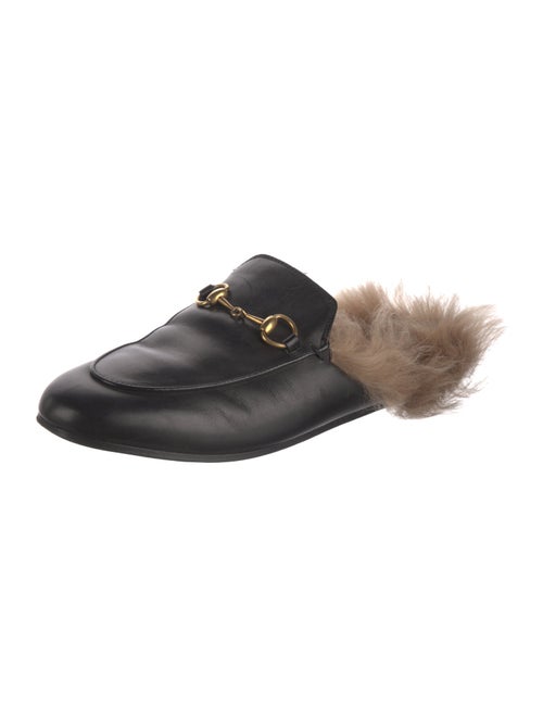 Gucci 1955 Horsebit Accent Leather Mules