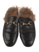 Gucci 1955 Horsebit Accent Leather Mules