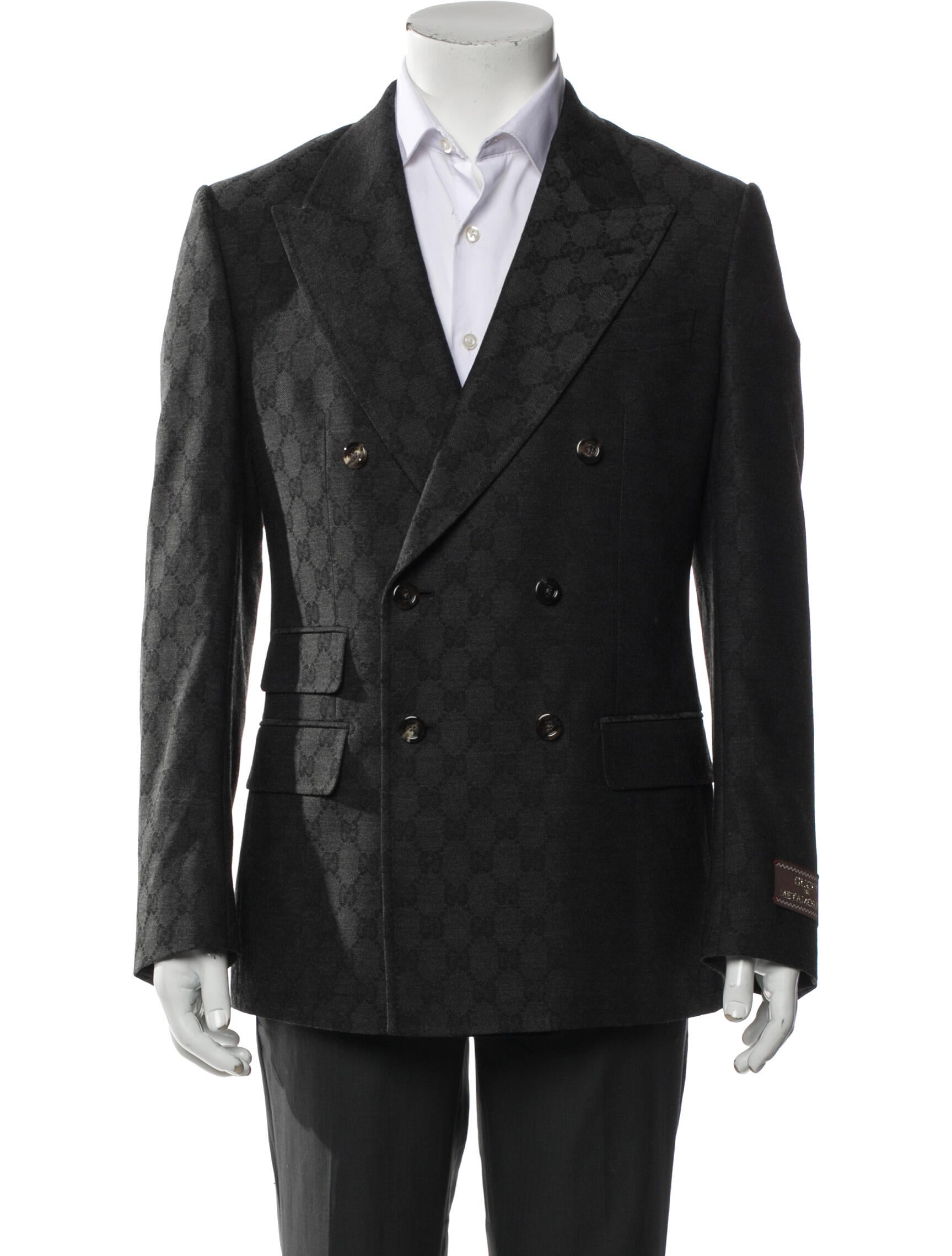 Gucci GG wool jacquard jacket Wool Blazer