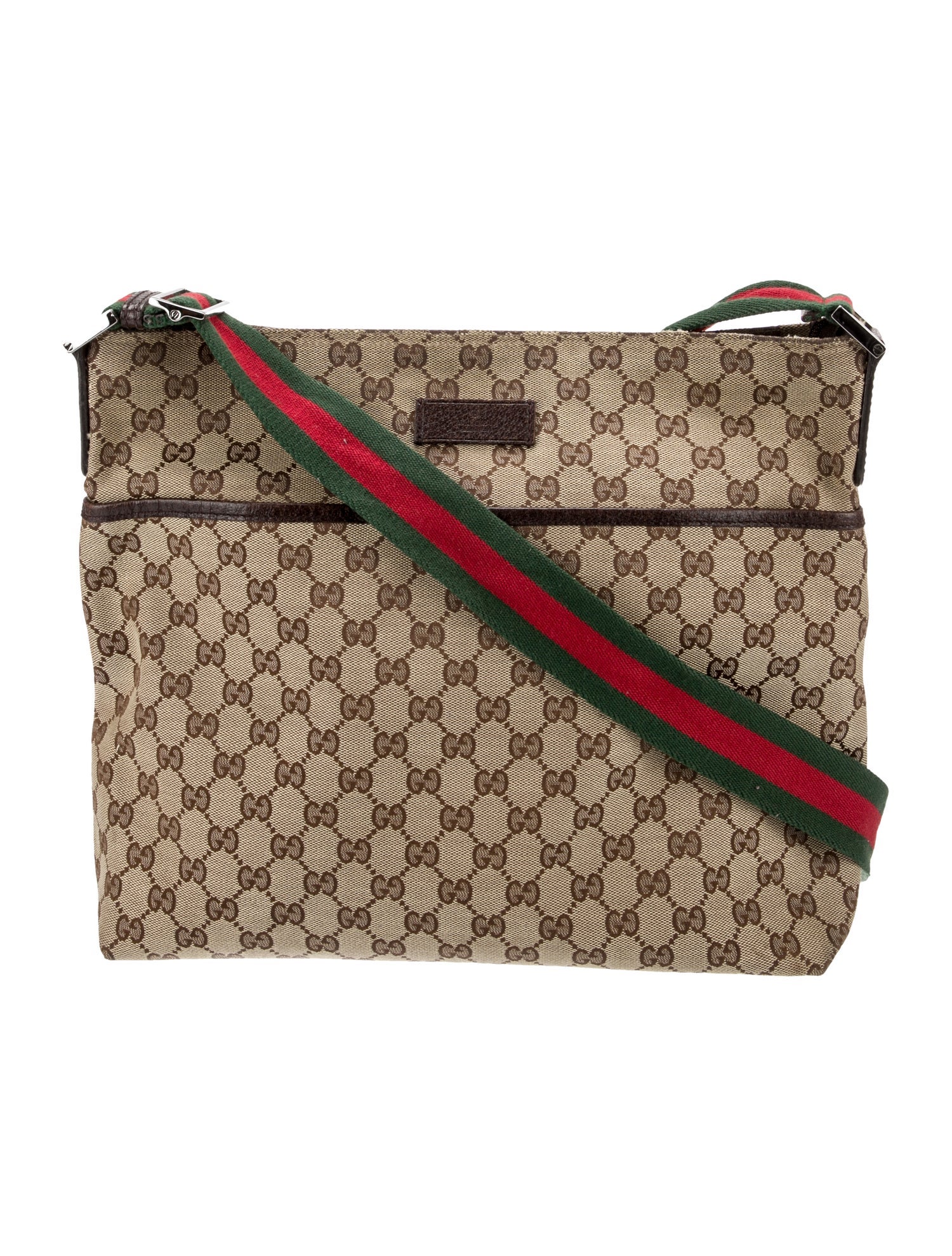 Gucci GG Canvas Messenger Bag