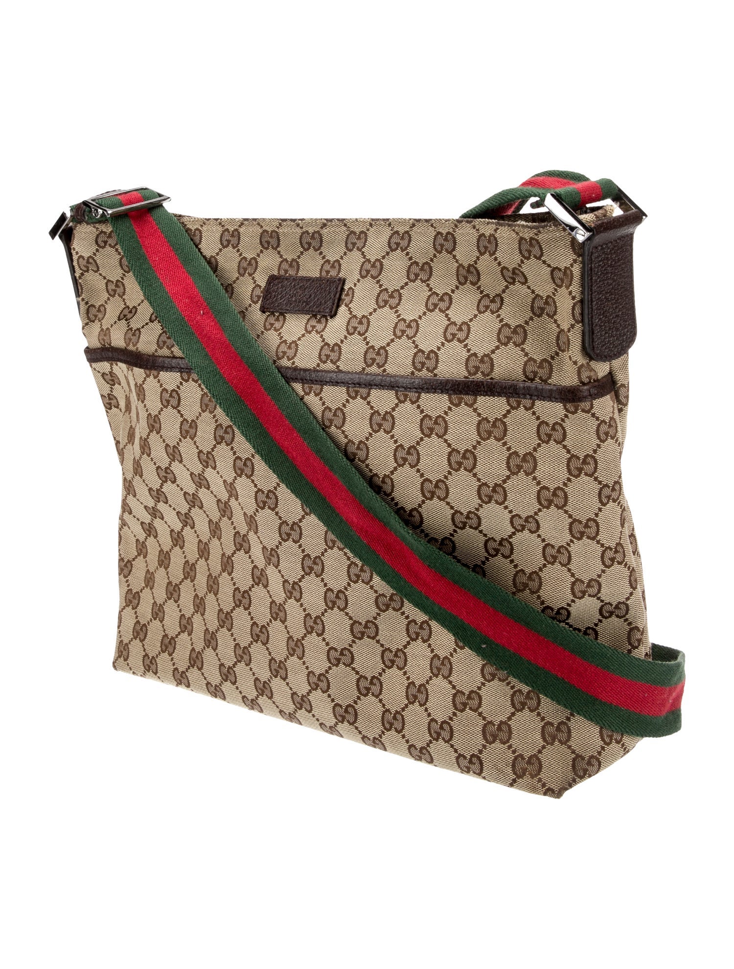 Gucci GG Canvas Messenger Bag