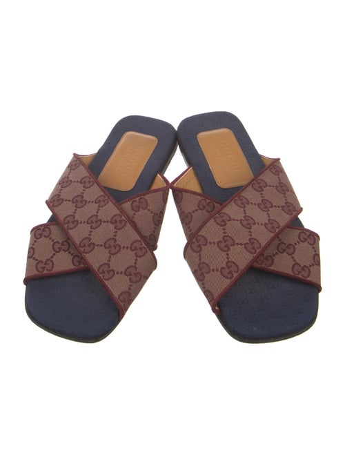 Gucci GG Canvas Canvas Slides