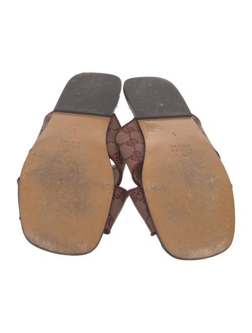 Gucci GG Canvas Canvas Slides