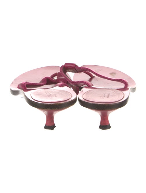 Gucci Interlocking G Logo Leather Slides