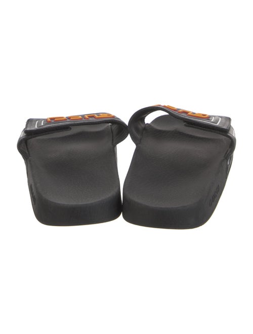 Gucci Leather Printed Slides