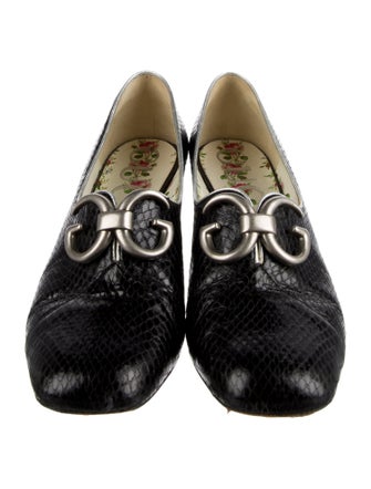 Gucci Snakeskin Pumps