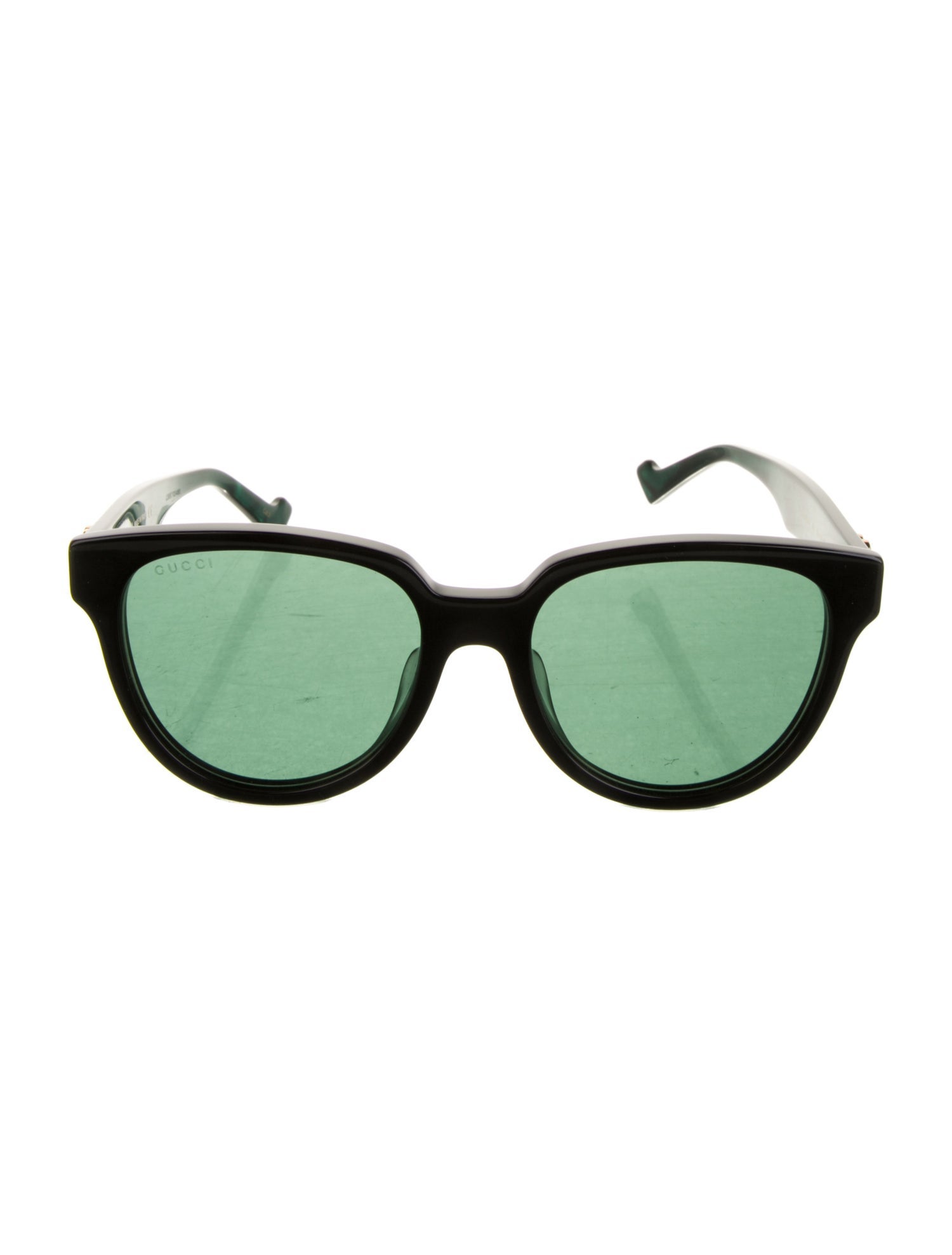 Gucci Double G Logo Square Sunglasses