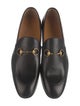 Gucci Horsebit Accent Leather Loafers