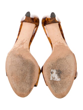 Gucci Hysteria Accent Patent Leather Slides