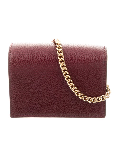 Gucci Card Case Interlocking G Horsebit Compact Wallet w/ Tags