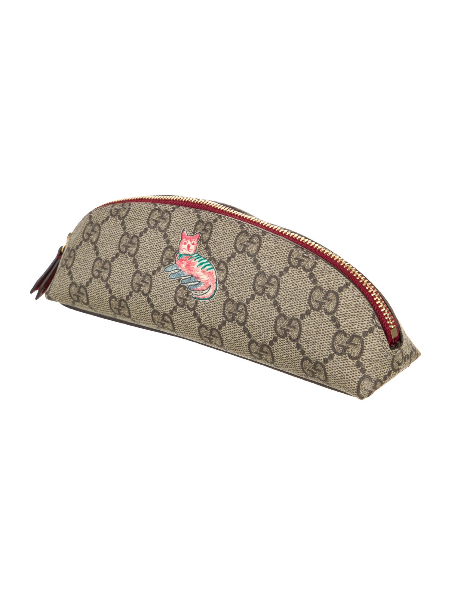 Gucci GG Supreme Cat Pencil Case