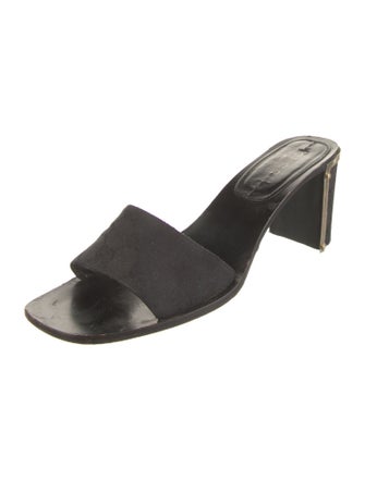 Gucci GG Canvas Canvas Mules