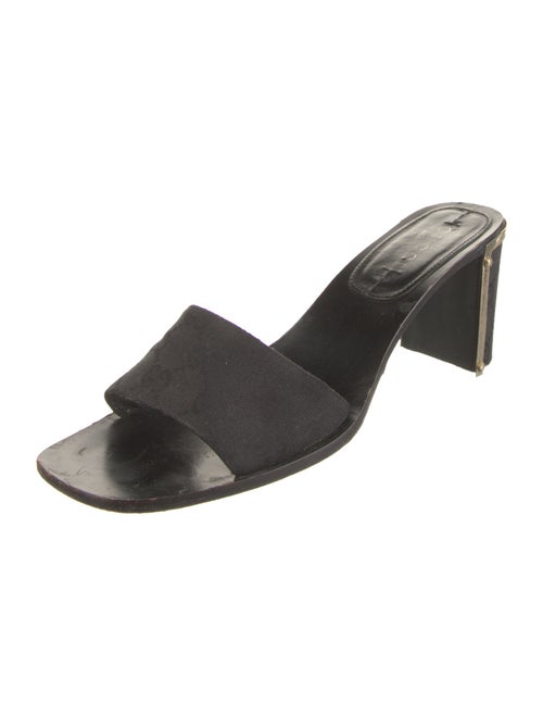 Gucci GG Canvas Canvas Mules
