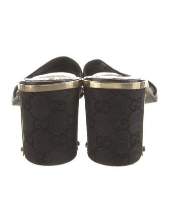 Gucci GG Canvas Canvas Mules