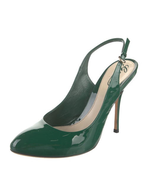 Gucci Patent Leather Slingback Pumps