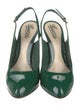 Gucci Patent Leather Slingback Pumps