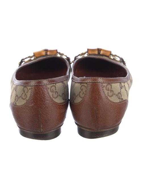 Gucci GG Canvas Canvas Ballet Flats