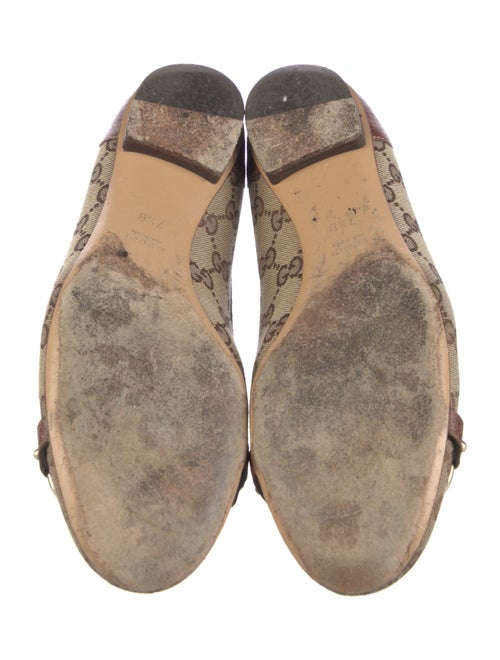 Gucci GG Canvas Canvas Ballet Flats