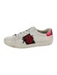 Gucci Web Accent Leather Sneakers