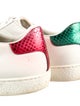 Gucci Web Accent Leather Sneakers