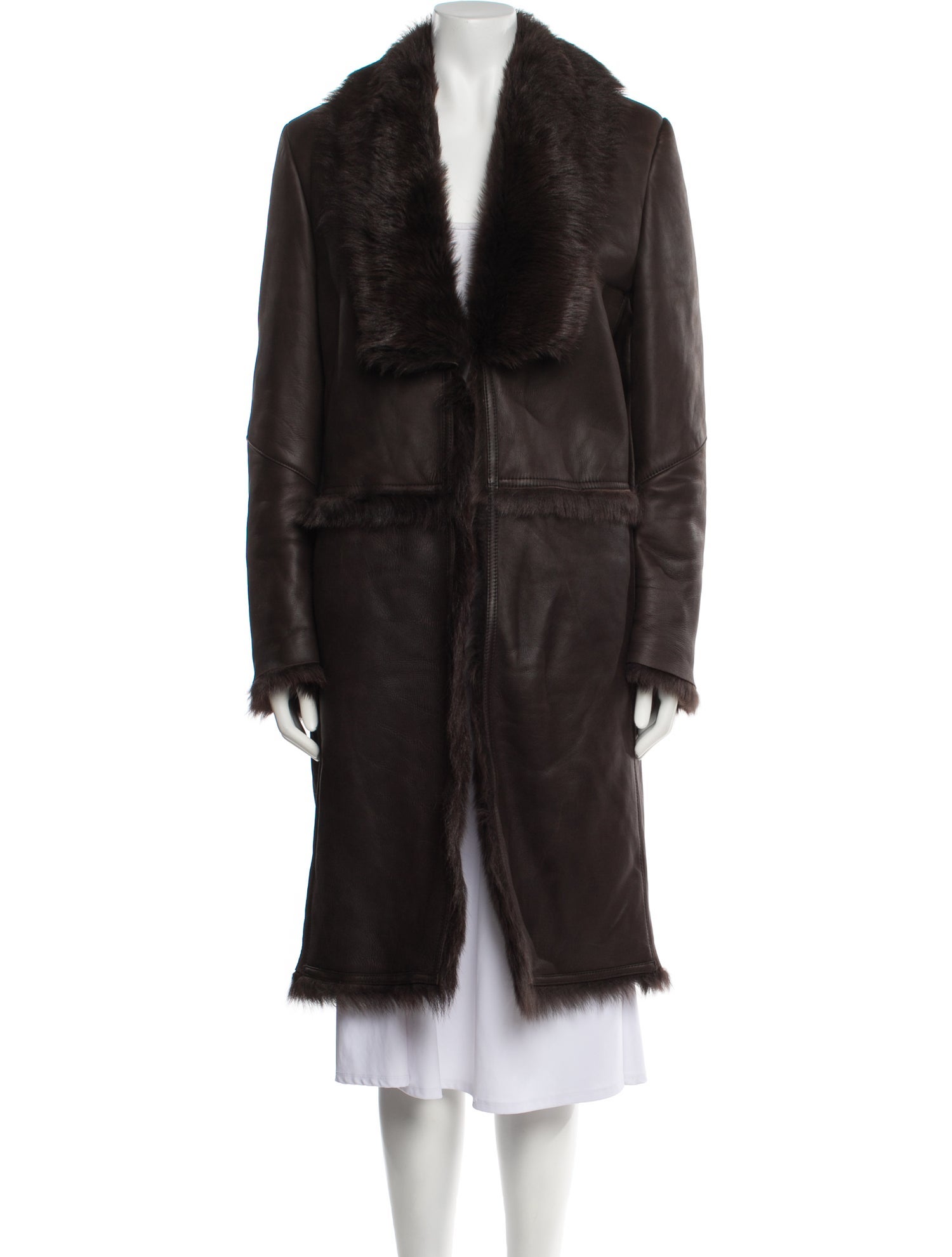 Gucci Vintage 1997 Faux Fur Coat