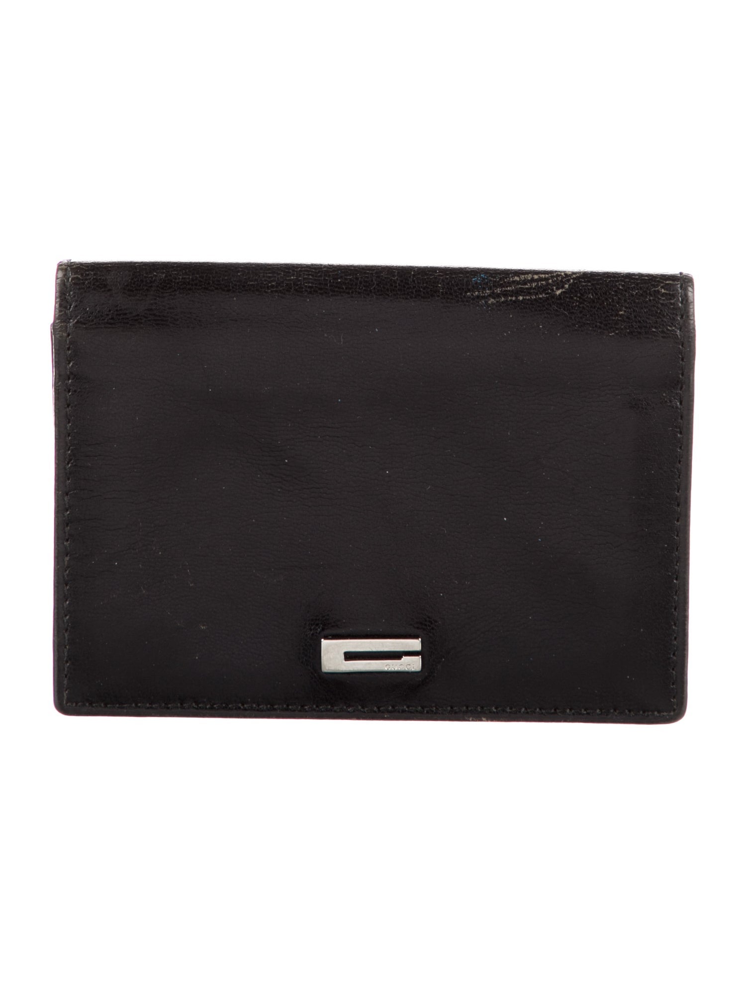 Gucci Vintage Leather Card Holder