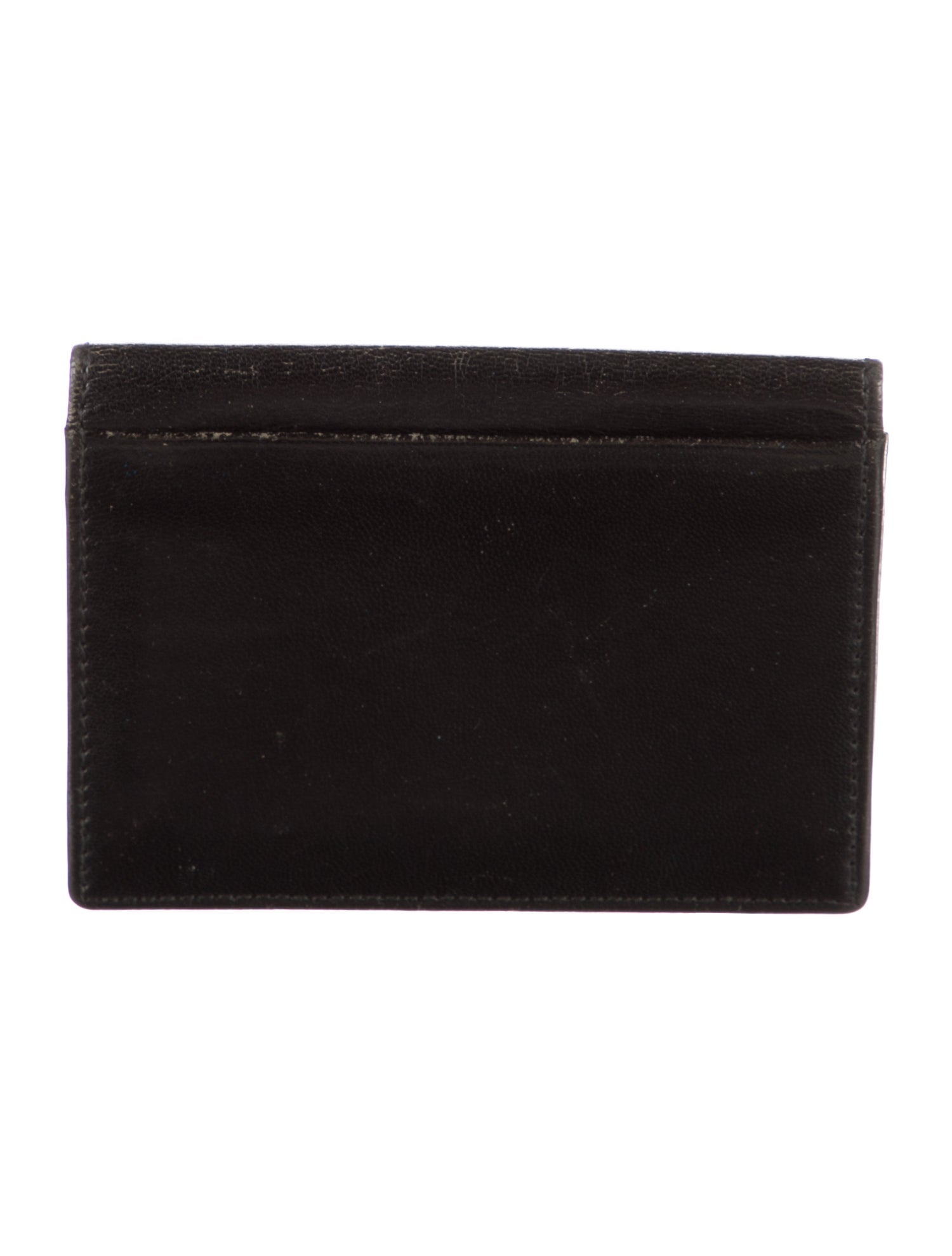 Gucci Vintage Leather Card Holder