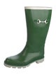 Gucci Horsebit Accent Rubber Rain Boots