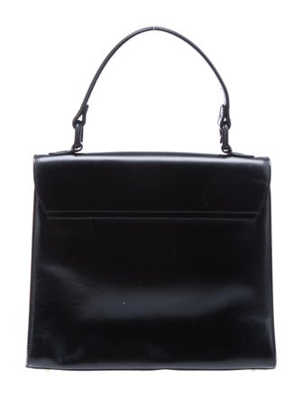 Gucci Leather Top Handle Bag Vintage