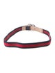 Gucci Web Accent Skinny Waist Belt