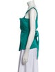 Gucci Square Neckline Sleeveless Top