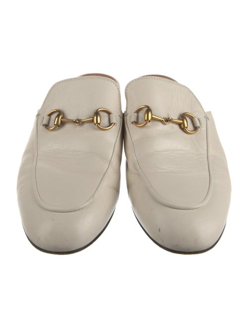 Gucci Horsebit Accent Leather Mules