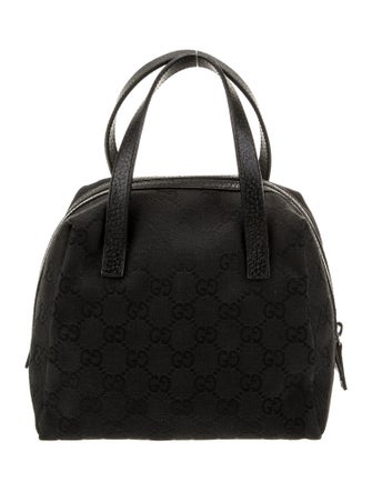 Gucci GG Canvas Top Handle Bag