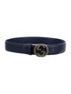 Gucci Interlocking G Logo Leather Belt